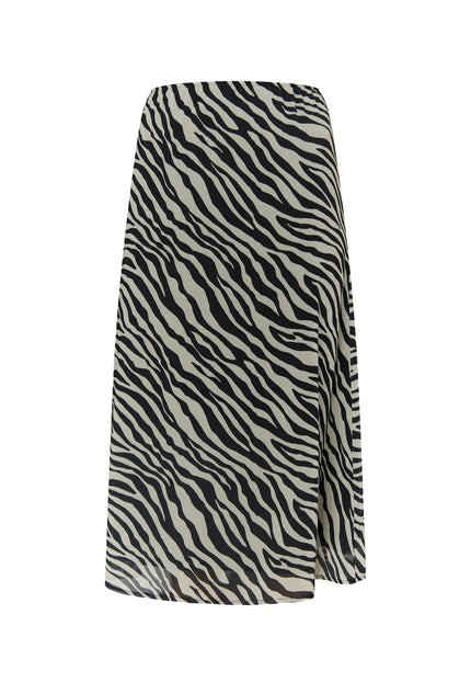 faina Damen Zebra-Print Rock