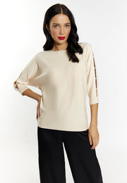 faina Damen Strickpullover