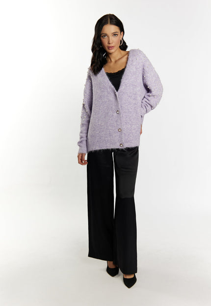 faina Women's Cardigan With Pearl