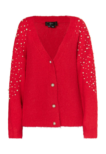 faina Women's Cardigan With Pearl