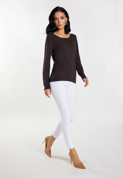 faina Damen Strickpullover