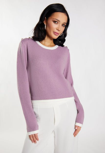 faina Damen Strickpullover