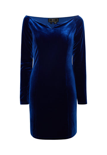 faina Women's Mini Long Sleeve Dress