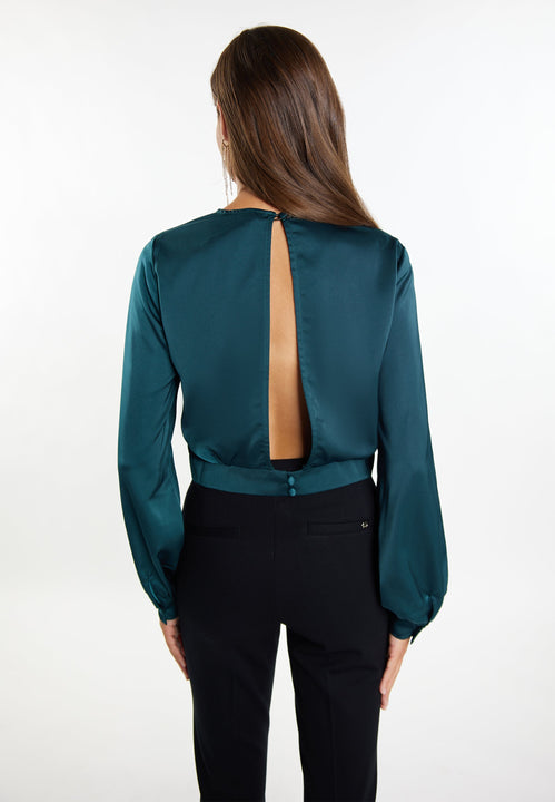 faina Women's Long Sleeve Blouse