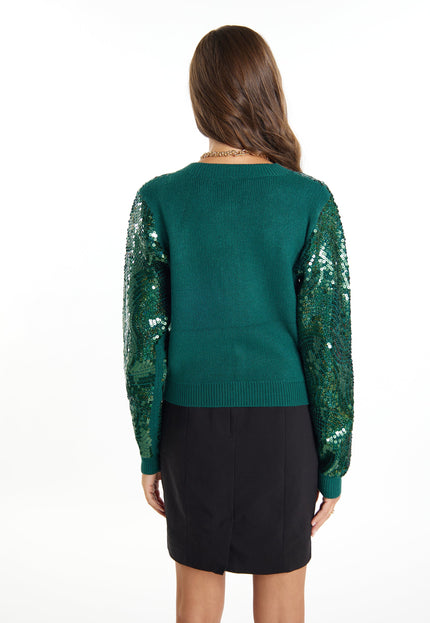 faina Women's Cardigan With Sequin