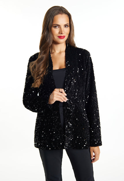 faina Damenblazer mit Pailletten