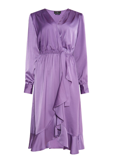 faina Women's Midi Long Sleeve Dress