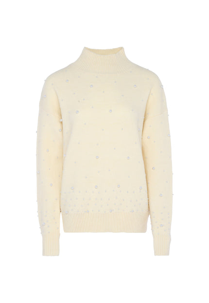 faina Women's Sweater With Pearl