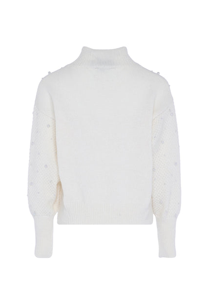 faina Women's Sweater With Pearl