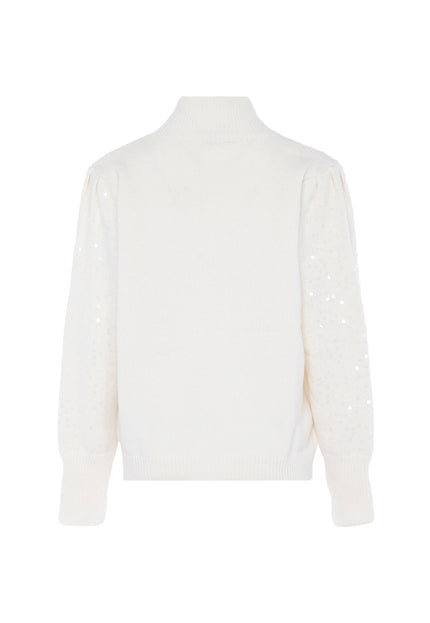 faina Women's Knitted Sweater With Sequin