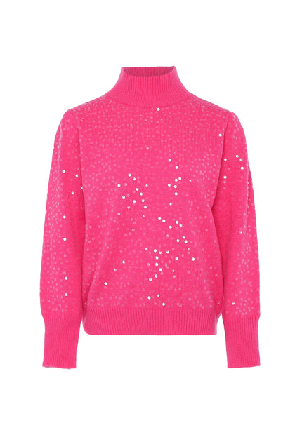 faina Women's Knitted Sweater With Sequin