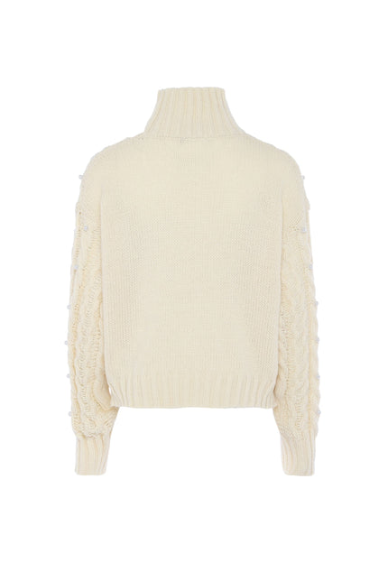 faina Women's Sweater With Pearl