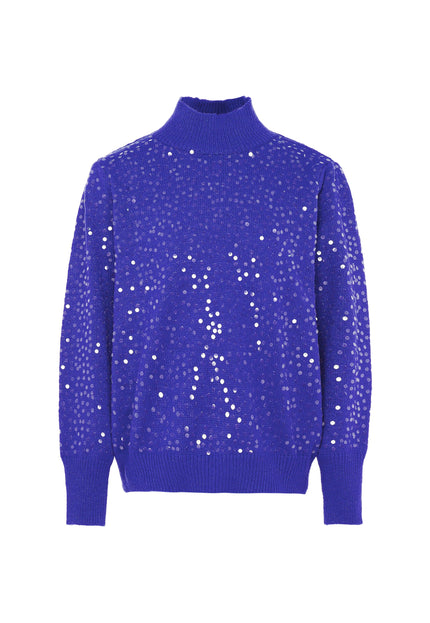 faina Women's Knitted Sweater With Sequin