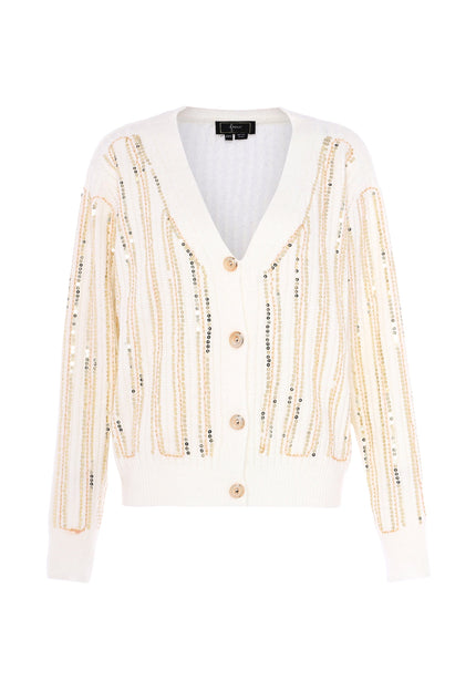 faina Women's Cardigan With Sequin