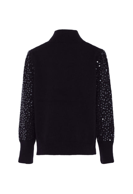 faina Women's Knitted Sweater With Sequin