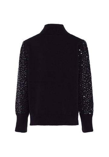 faina Women's Knitted Sweater With Sequin