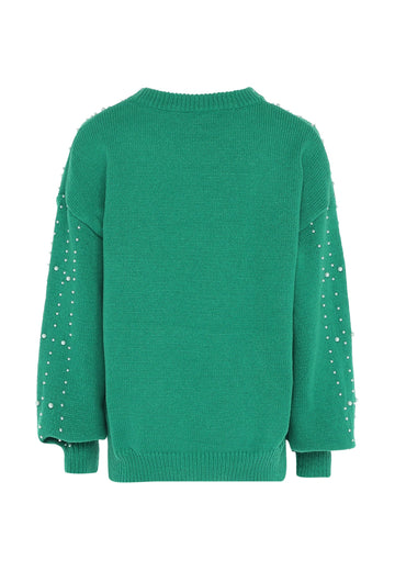 faina Women's Sweater With Pearl