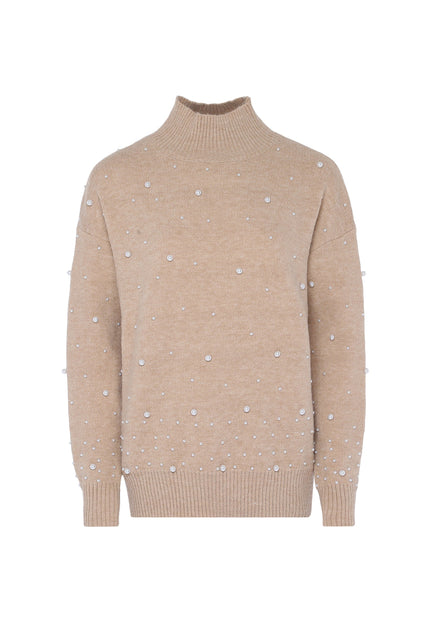 faina Women's Sweater With Pearl