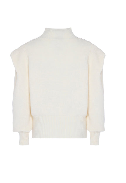 faina Women's Sweater With Pearl