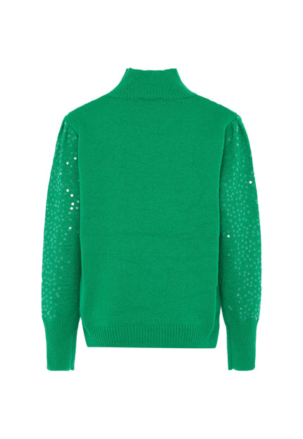 faina Women's Knitted Sweater With Sequin