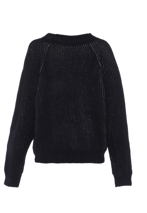 faina Damski Sweter Dzianinowy z Cekinami