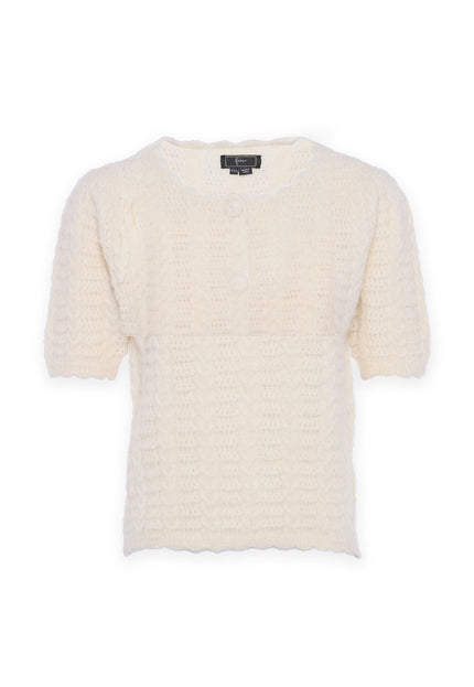 faina Damen Kurzarmpullover