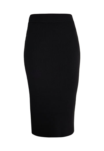 faina Damen Jersey Bleistiftrock