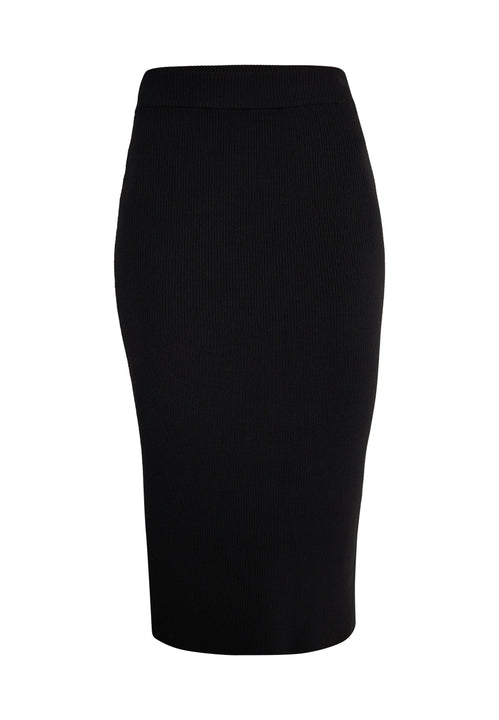faina Damen Jersey Bleistiftrock