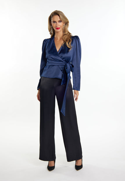 faina Women's Wrap Blouse