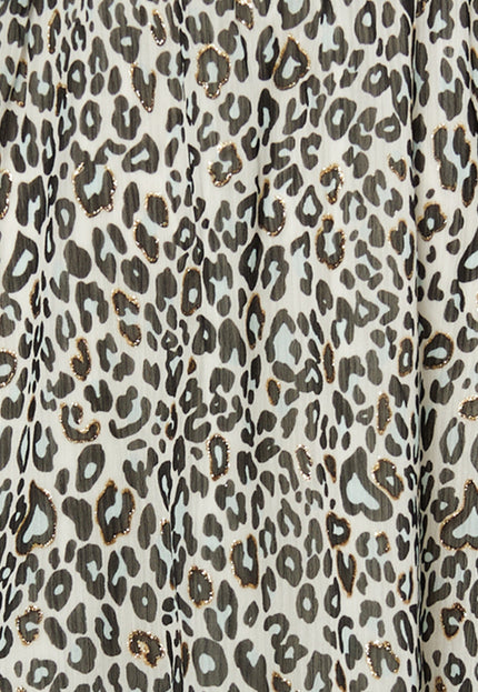 faina Women's Mini Dress With Leopard Print