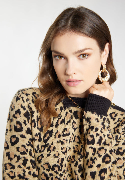 faina Damen Strickpullover