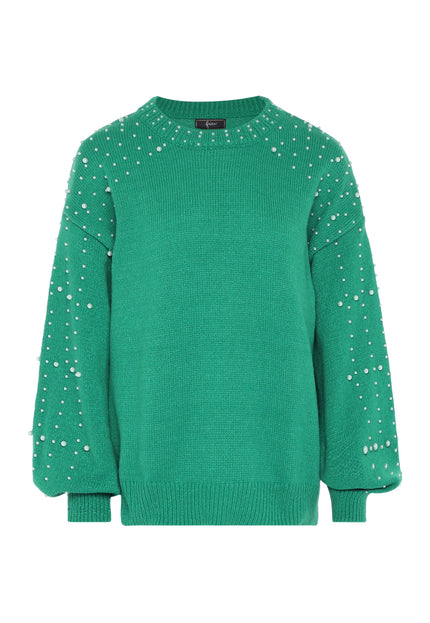 faina Women's Sweater With Pearl