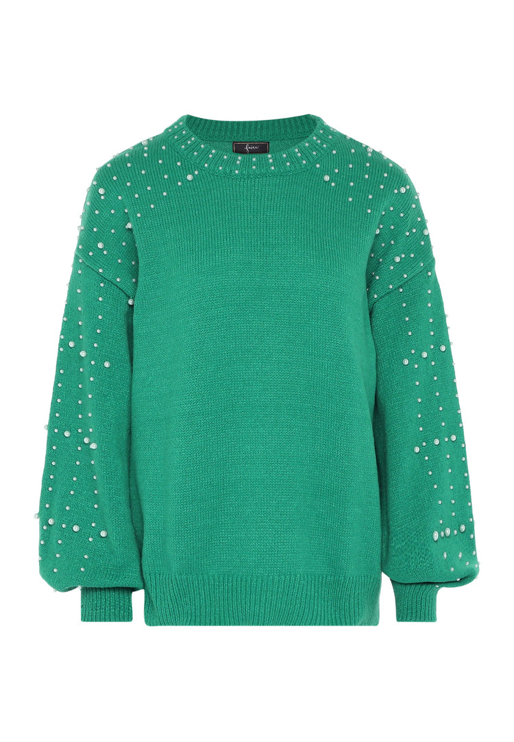 faina Women's Sweater With Pearl