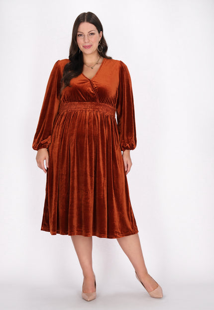 faina Damen Plus Size Kleid