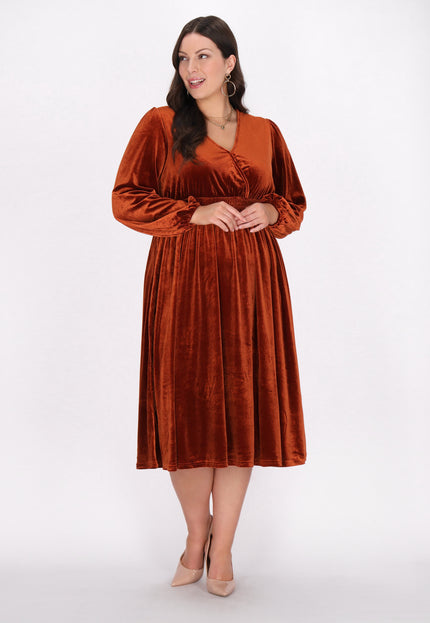 faina Damen Plus Size Kleid