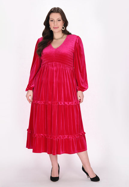 faina Damen Plus Size Kleid