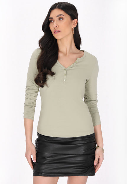 faina ESSENTIALS damska koszulka z długim rękawem