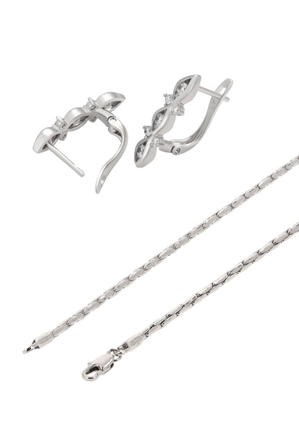 Zestaw biżuterii damskiej faina