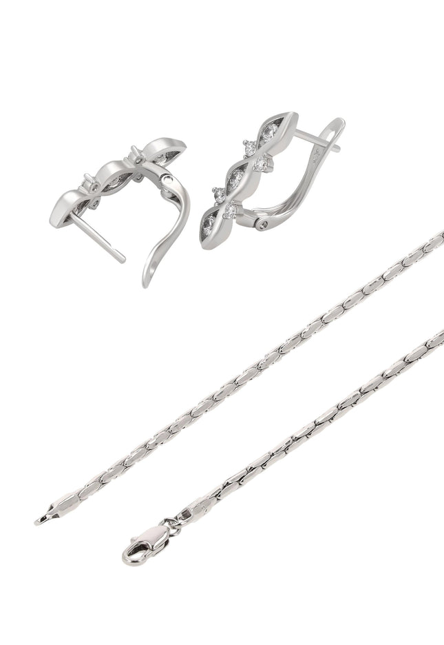 Zestaw biżuterii damskiej faina