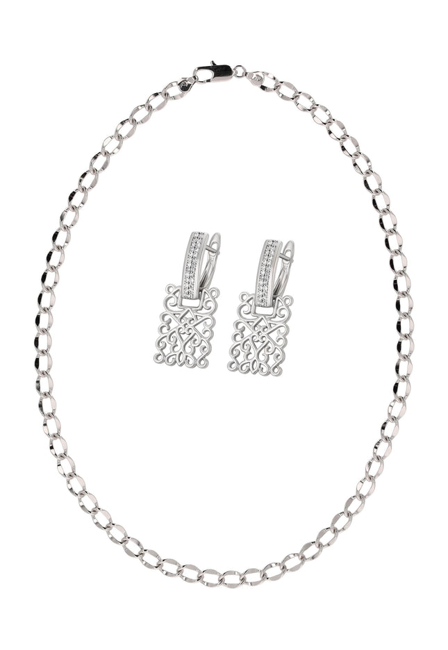 Zestaw biżuterii damskiej faina