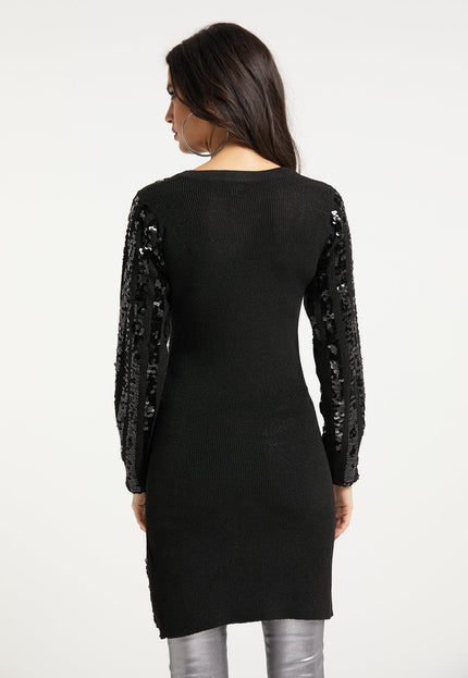 faina Damen Strick Kleid